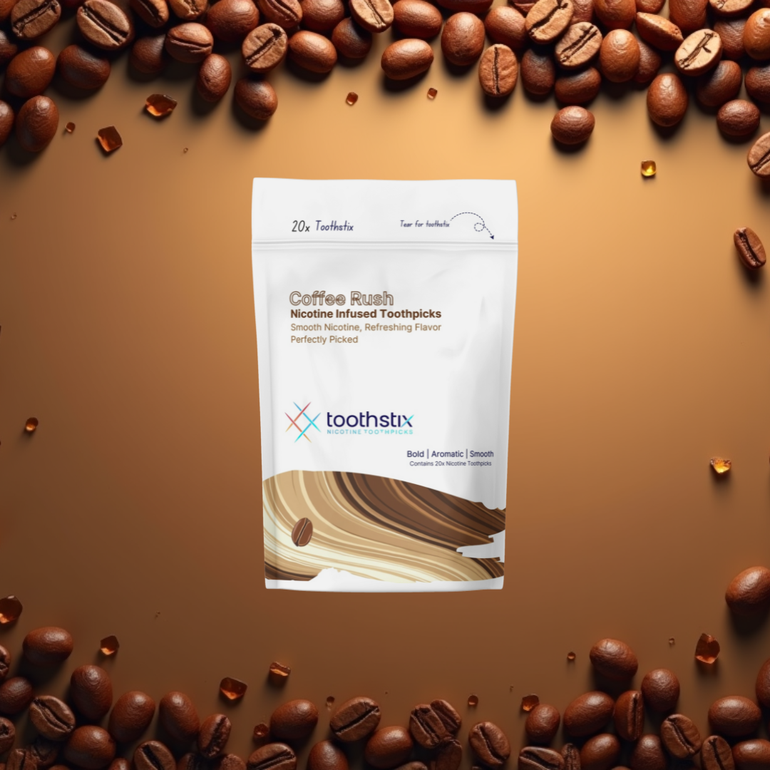 Coffee Rush Nicotine Toothpicks