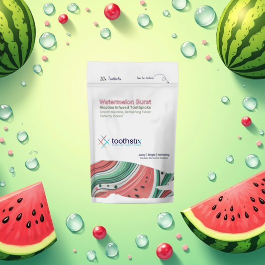 Watermelon Burst Nicotine Toothpicks