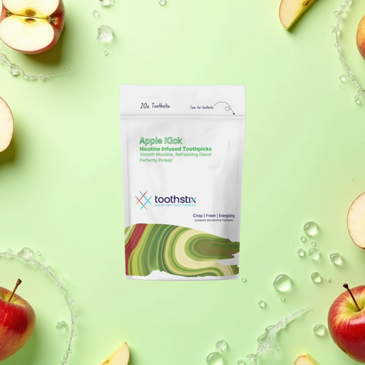 Apple Kick Nicotine Toothpicks