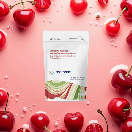 Cherry Blaze Nicotine Toothpicks