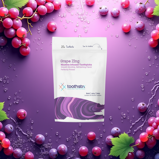 Grape Zing Nicotine Toothpicks