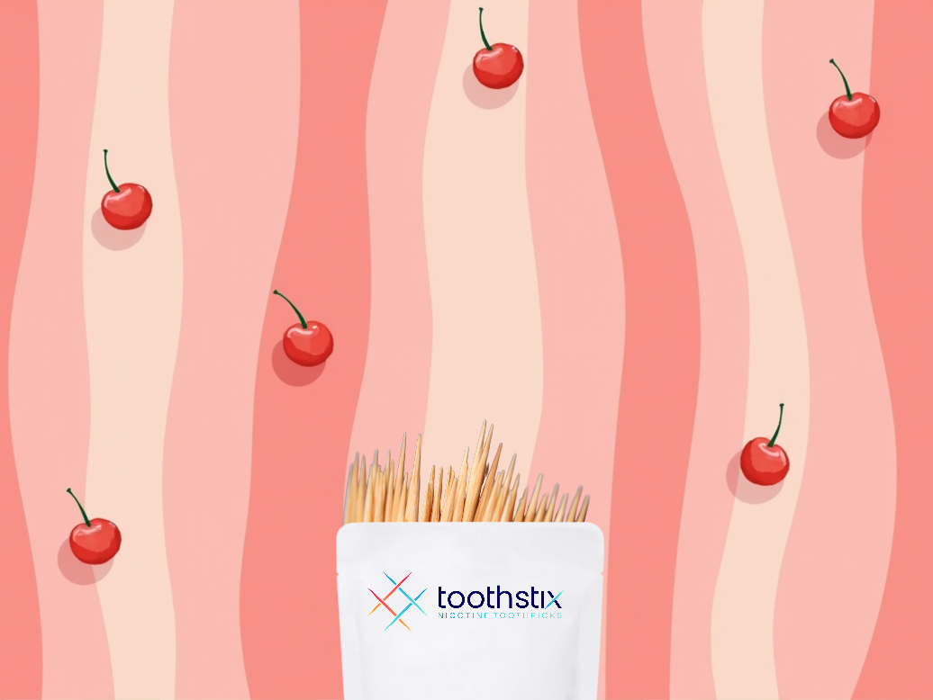 Cherry Blaze Nicotine Toothpicks